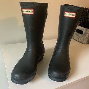 Hunter Original Short Back Adjustable Rainboots